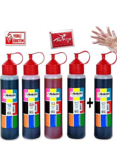 Epson 103 L3266 L3256 L4260 Yazıcı Uyumlu Mürekkep 5X500 ML.