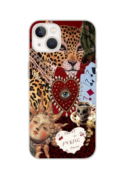 iPhone Uyumlu 14 Plus Desen288 Çok Renkli