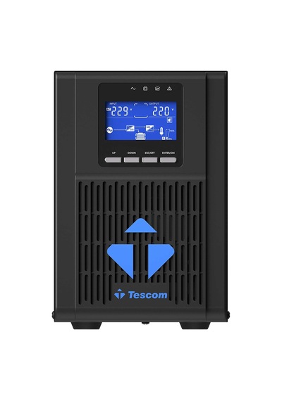1101 1 Kva/1000 Va Onlıne Ups 397x220x145, Siyah