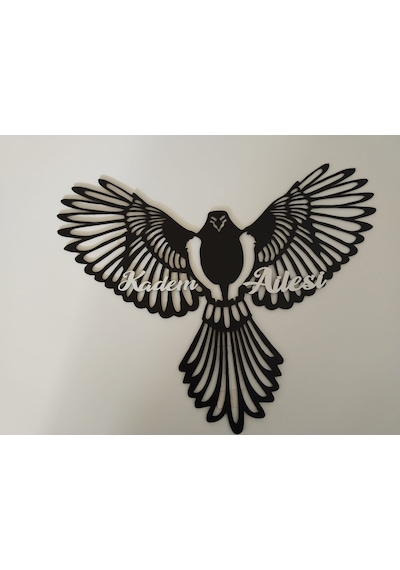Kartal Duvar & Kapı Süsü 50 Cm Çok Şık