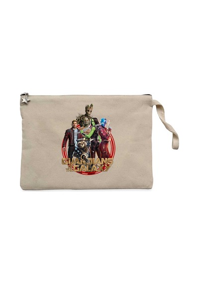 Galaksinin Koruyucuları Team Krem Clutch Cüzdan / El Çantası Krem