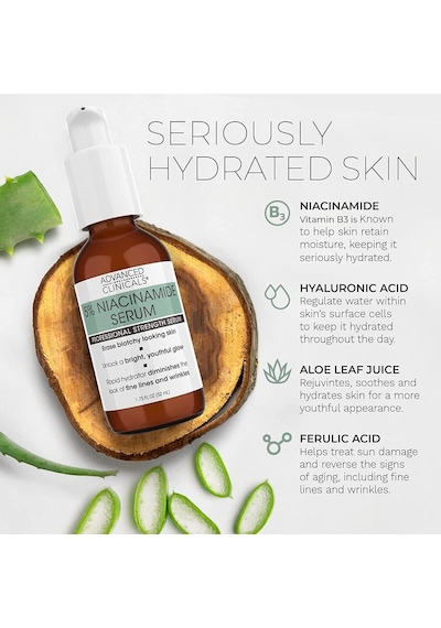 Advanced Clinicals 5% Niacinamide Serum 52ML