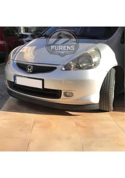 Honda Jazz 2002-2010 Uyumlu H Lip Esnek Ön Lip 2 Parça Karlık Ön Ek Tampon Altı Dill