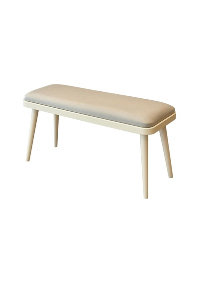 Vina Mini Açılır Mutfak Masa Takımı, Krem 1 Masa + 2 Sandalye + 1 Bench Çok Renkli