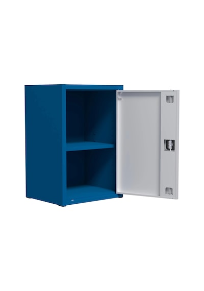 Çelik Dosya Dolabı Metal Dolap Ofis Dolapları Arşiv , Garaj , Bahçe , Kiler , Balkon 50x42x75 Mavi / Gri