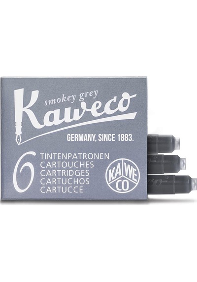 KAWECO DOLMAKALEM KARTUSU  DUMAN GRI 6LI KISA