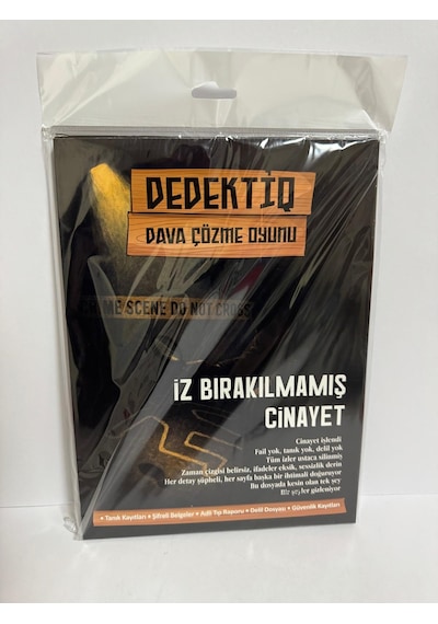 Dedektif Dava Çözme Oyunu İz Bırakılmış Cinayet