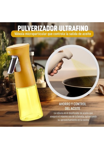 240ml Yağ Zeytinyağı Püskürtücü, Airfryer Sprey Şişesi, Cam Yağ Spreyi, Hava Fritözü İçin Yağlık, Barbekü, Salata, Pişirme, Izgara Mutfak Aletleri, Yağdanlık Sarı Çok Renkli