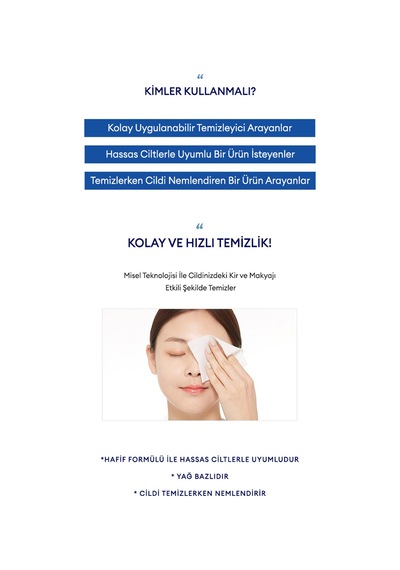 Missha Super Aqua Ultra Hyalron Hyalüronik Asit İçeren Yağ Bazlı Makyaj Temizleme Mendili 30 Adet