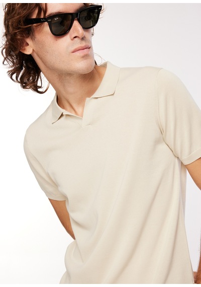 At.p.co Polo Yaka Slim Fit Gri Erkek Kazak A26475c100-