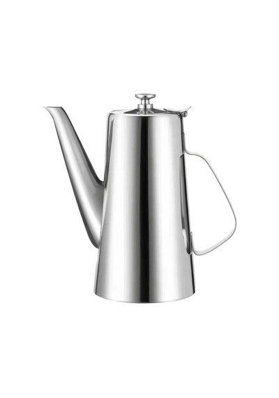 Paslanmaz Çelik Kapaklı Düşük Kalite Restoran İçin Street Chrome 1500 Ml Sürahi Mt275by