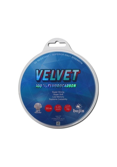 DFT Bojin Velvet Fluorocarbon 50 m 0.20 mm Misina