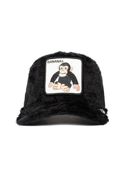 Goorin Bros Çocuk Little Nanner Maymun Figürlü Şapka 201-0005 Siyah