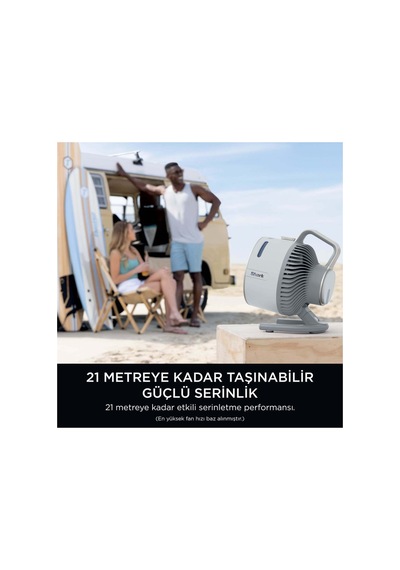 Flexbreeze Hydrogo Serinletici Buharlı Fan - Dove Renksiz