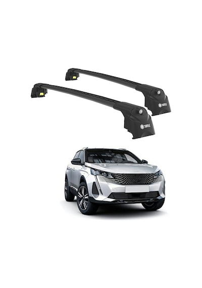 Peugeot 3008 2017-2023 Turtle Air2 Ara Atkı Siyah