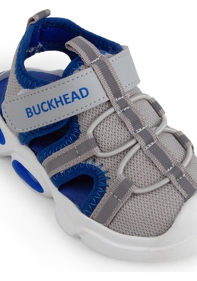 Buckhead Işıklı Ve Nefes Alabilen Hafif Çocuk Sandaleti Gri Mavi