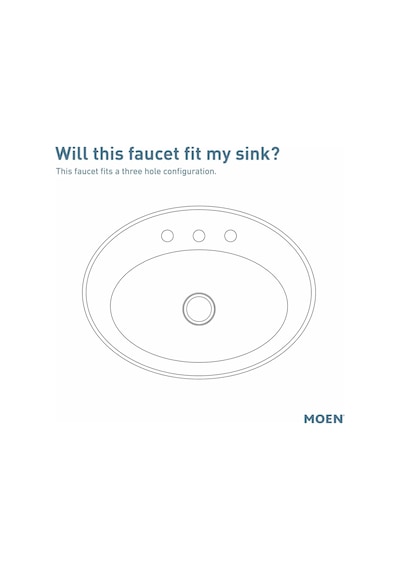 Moen Weymouth Krom İki Saplı Yüksek Arklu Geniş Banyo Bataryası, Diğer