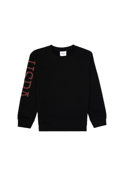 U.S. Polo Assn. Erkek Çocuk Siyah Basic Bisiklet Yaka Sweatshirt 50313831-VR046 U.S. Polo Assn. Erkek Çocuk Siyah Basic Bisiklet Yaka Sweatshirt 50313831-VR046