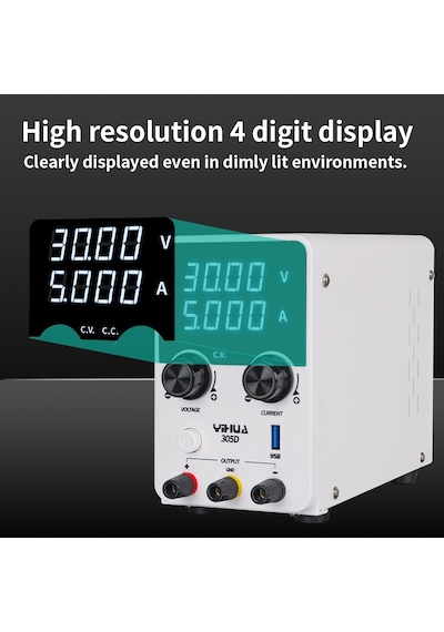 Wellhise Yihua 305d-v 30v 5ah Güç Kaynağı Powersupply