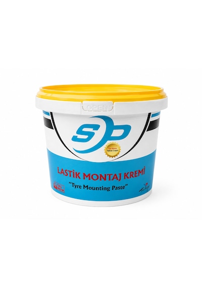 Lastik Montaj Krem Jeli Sarı Renk 5 Kg
