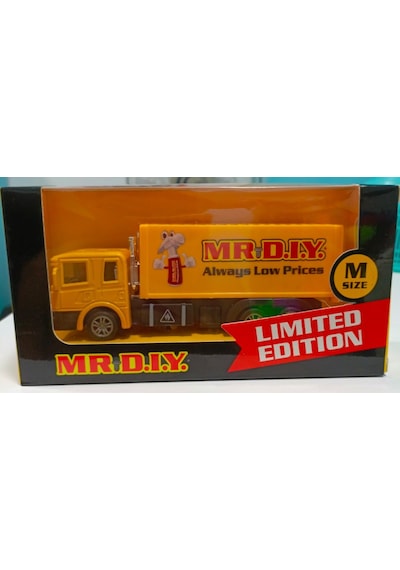 Mr Dıy Limited Edition Model Kamyon Dikkat Uzunluk 15cm Sarı