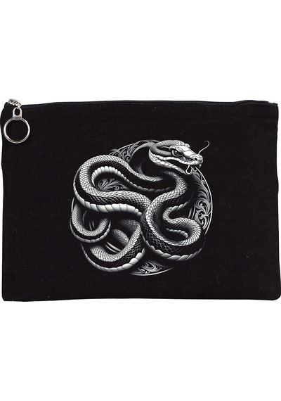 Tattoo Tablet/portföy Çanta - Astarlı 30x21 Cm Siyah - No.07 Siyah
