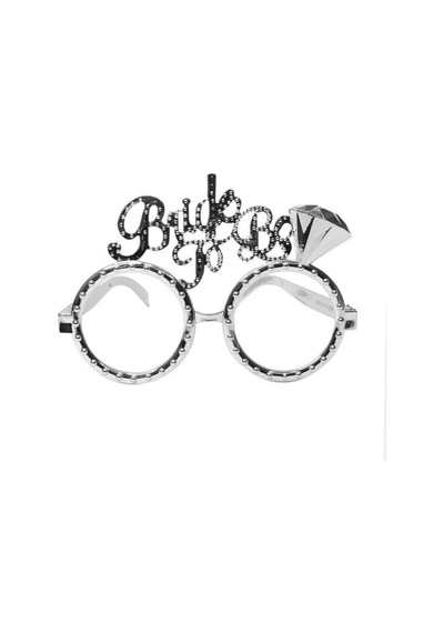 Parti Gözlük Bride To Be 6 Li, Gümüş