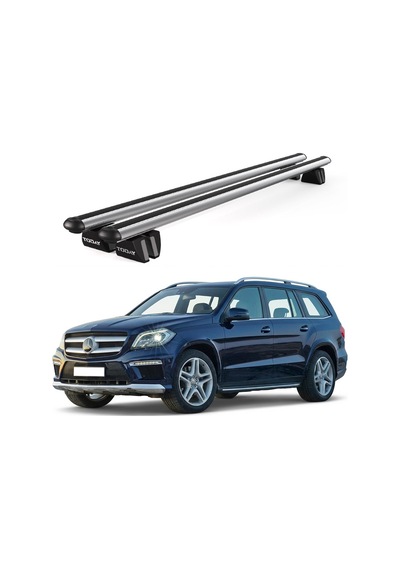 Pençe Mercedes-benz Gl Ara Atkı X166 2013-2016 Uyumlu Gri Ara Atkı Port Bagaj Tavan Barı