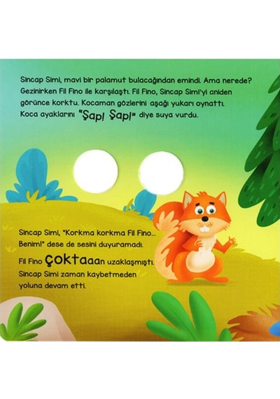 2 Yaş Bu Kocaman Gözler Kimin - Sincap Simi Ve Sevimli Dostları