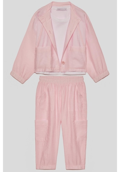 Nk Kids Kız Bebek Crystal Ceket Pembe