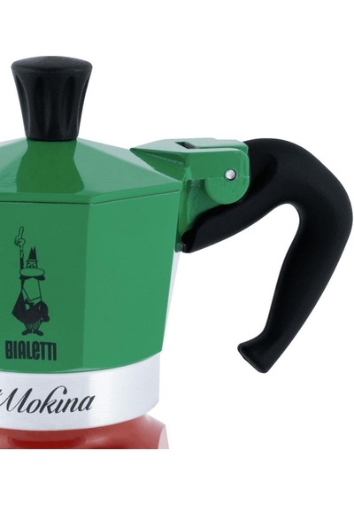Bialetti - Express Italia: 1 Cup Ocak Üstü Espresso Pişirici - 40ml - Karma Renk - Alüminyum Gö Sku: Smg8690010182197