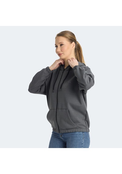 Slazenger KIMBERLEY IN Kadın Sweatshirt Koyu Gri