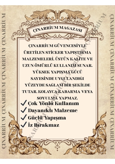 Ay Yıldız Solo Türk Özel Yeni Sticker 30 28 Cm