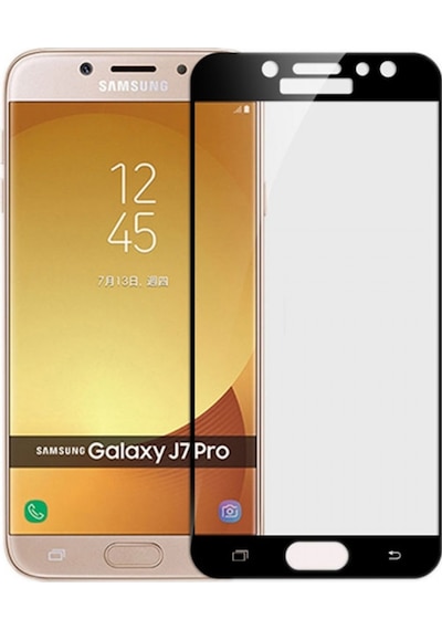 Helt Samsung Galaxy J701 J7 Core Uyumlu Ön Koruma Nano Ekran Koruyucu - Siyah