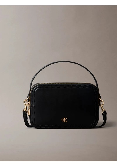 Calvin Klein Kadın Marka Logolu Günlük Kullanıma Uygun Siyah Omuz Çantası Lv04f3678g Ub1