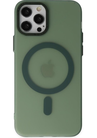 Apple Uyumlu  iPhone 12 Pro Kılıf Mat Kadifemsi Special Edition Pc Magsafe Kapak