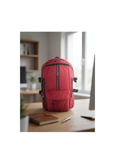 Newbag Sırt Okul Spor Çantası Kırmızı