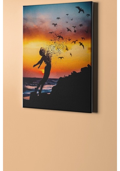 Webstyle Sayılarla Boyama Seti Kasnaklı Aşka Veda 50 X 65 Cm