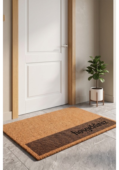 Villadia Home Textile Kapı Önü Paspası Kaymaz Taban Dekoratif Paspas Ev Giriş Antre İç Ve Dış Mekan Paspası 45x70 Cm 26ypycoco
