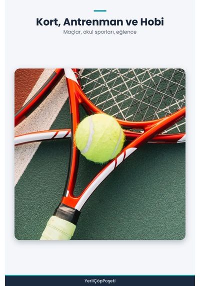 Tenis Topu Seti - 3'lü Paket - Keçe Kaplama
