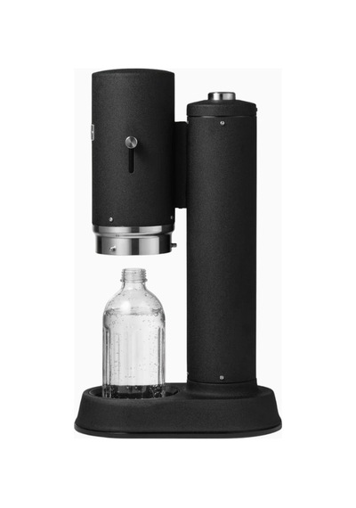 Aarke Carbonator Pro Gazoz Makinesi Ve Cam Şişe Seti Endüstriyel Mutfak Ürünleri Siyah