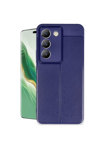 Vivo V30 Lite 4g Uyumlu Kılıf Auto Focus Kapak - Lacivert