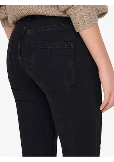 Only Onlhush Mıd Skın Ank Rw Dnm Akm188 Noos Kadın Siyah Denim Pantolon - 15336727