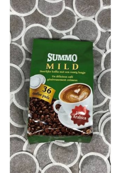 Summo Mild 108'li Avantaj Paketi Senseo Pads Coffee PodKahve Kapsülü 3 x 36'lı