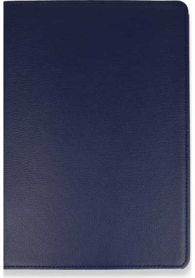 Newface Samsung Galaxy T220 Tab A7 Lite 8.7 Kılıf 360 Tablet Deri Kılıf - Lacivert Tablet Kılıfı