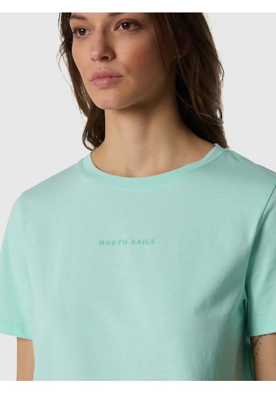 North Sails Kısa Kollu Kadın T-shirt-33529 Açık Yeşil North Sails Kısa Kollu Kadın T-shirt-33529 Açık Yeşil