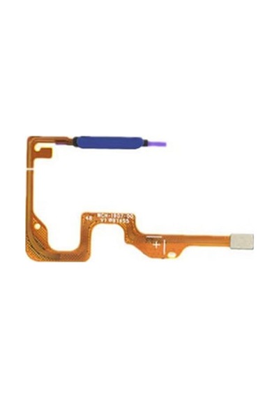 Huawei Honor X7 Uyumlu Parmak İzi Okuyucu Filmi Flex Mavi + Tamir Seti B700 Yapıştırıcı
