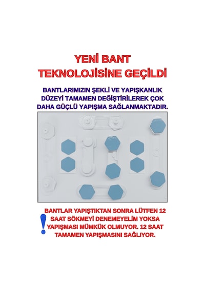 Can Yıldız Plastik Bebek - Çocuk Klozet ve Güvenlik Dolap Çekmece Kilidi 8 Adet Siyah