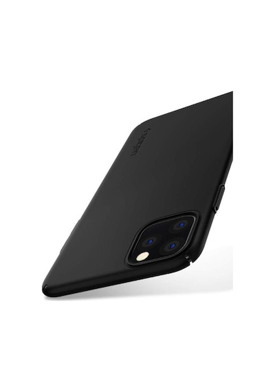 Spigen İphone 11 Pro Max İle Uyumlu Kılıf Thin Fit Air Black Siyah