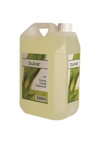 Bulvar 80 Derece Limon Çiçeği Kolonyası Pet Şişe 5 L